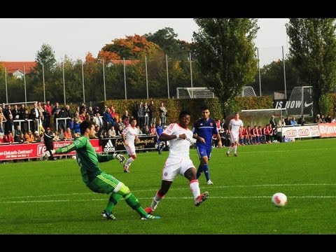 FC Bayern München vs SpVgg Unterhaching Testspiel am 11.10.2012 - Alaba Comeback - Part 1