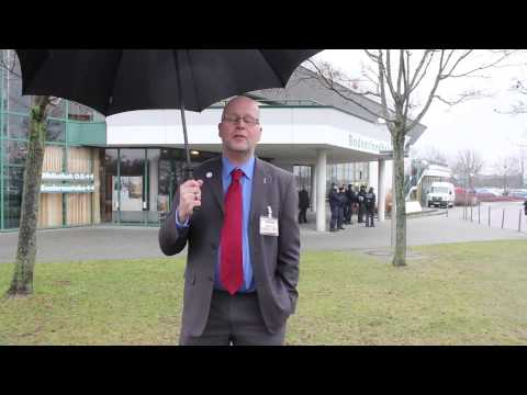 Die PARTEI Karlsruhe beim AfD Parteitag am 17.01.2015