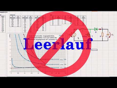 Hochsetzsteller 9/9 - Vollständige Ausgangskennlinie / Diskussion