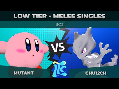 Chu12ch vs Mutant - Low Tier Melee Singles: Round 1 - Low Tide City | Mewtwo vs Kirby