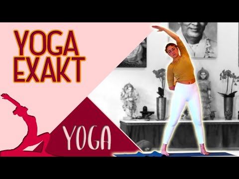 Yogastunde "Exakt" mit Ishwara - Yoga Vidya Mittelstufe Live - 09:15 Uhr 19.12.2020