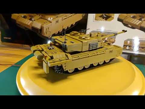 XINGBAO Challenger 2 Tank Building Block Set Video Preview