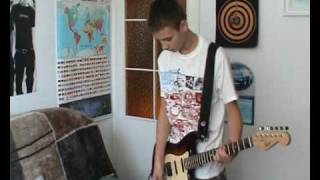 Blink 182 ben wah balls guitar cover