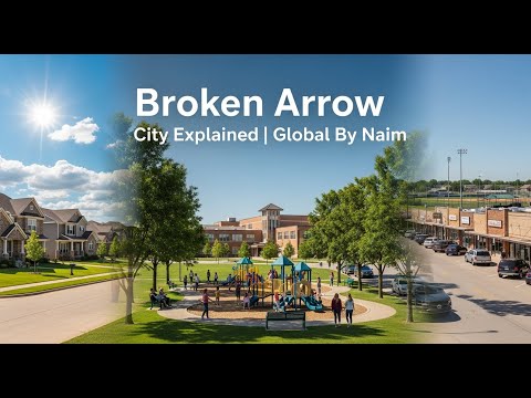 Broken Arrow City Explained | Global By Naim | Oklahoma’s Thriving Suburban Hub