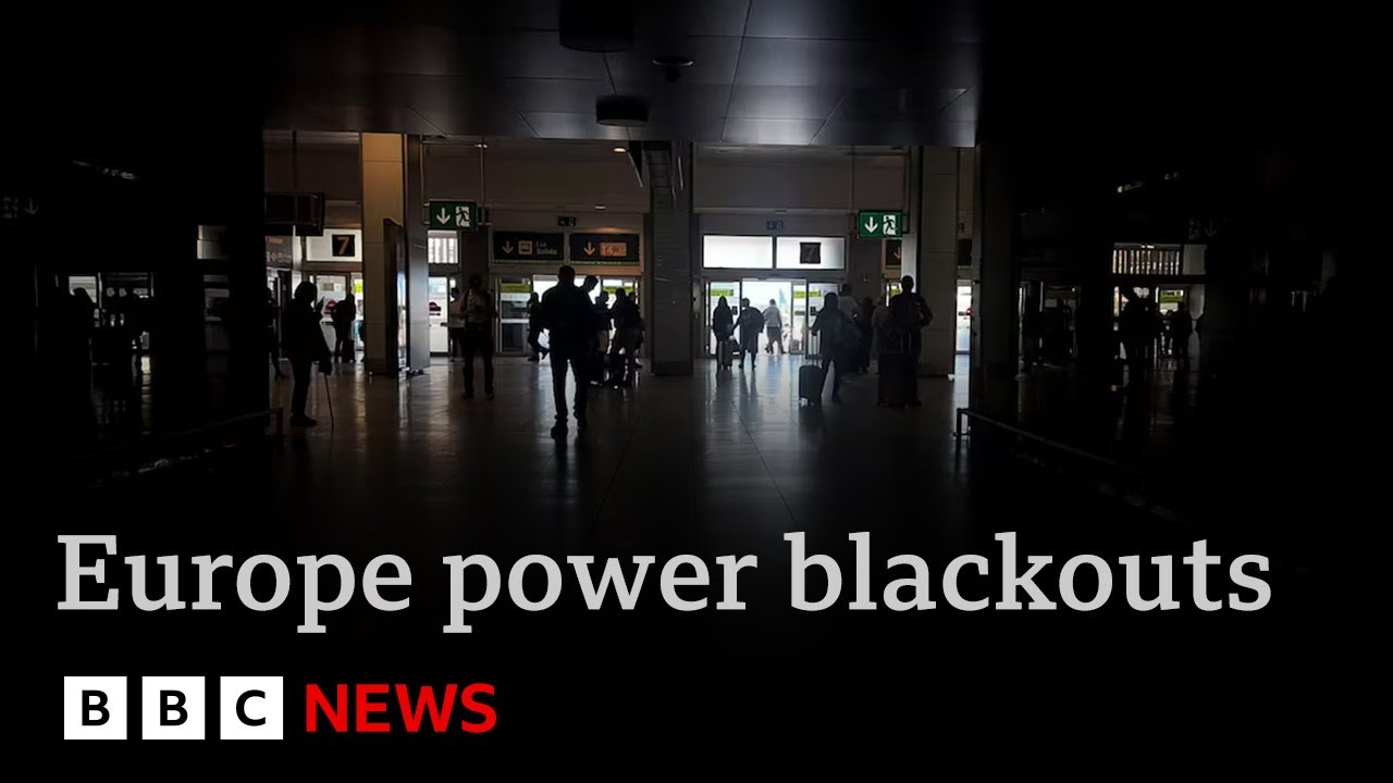 Spain declares state of emergency as power blackout chaos continues | BBC News