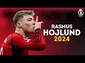 Rasmus Højlund 2024 - All Goals & Assists For Man United | HD🔥🔥