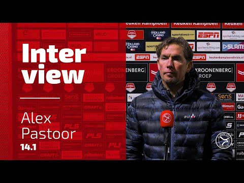🎙 Alex Pastoor: 'De laatste fase moet meer rust en overzicht gaan brengen'