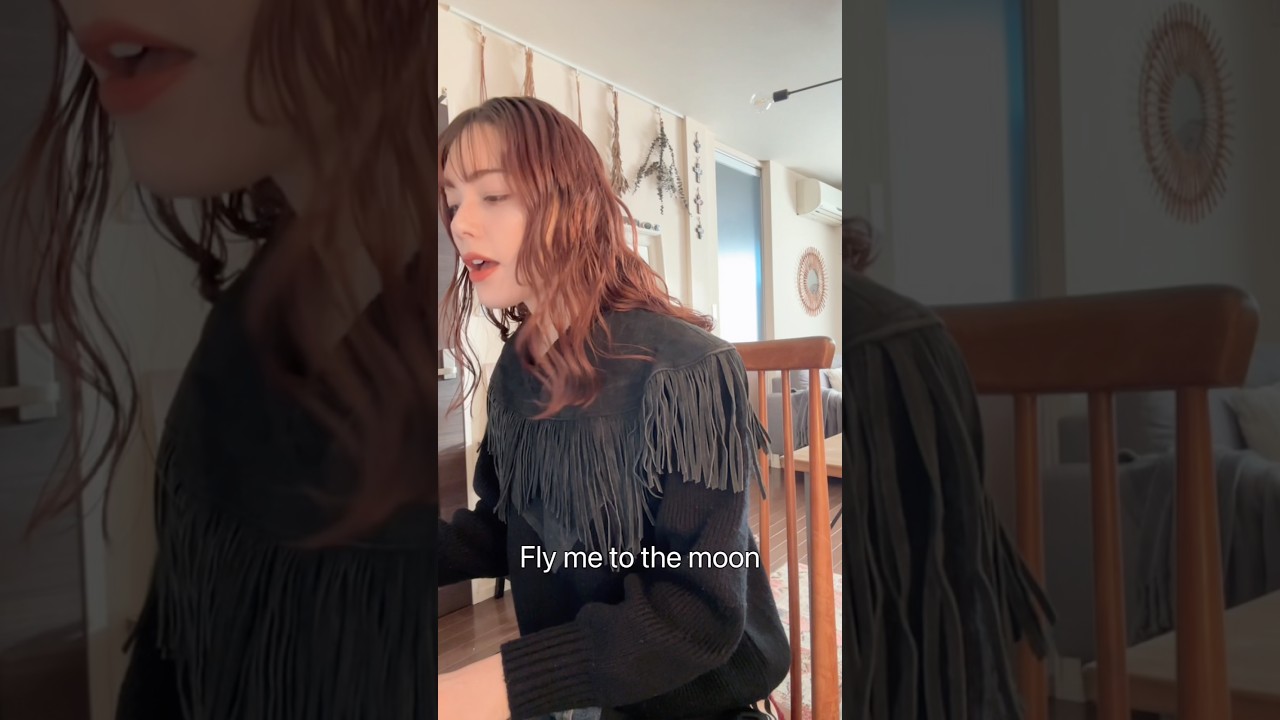 「Frank Sinatra / Fly Me To The Moon」covered by #安田レイ #flymetothemoon  #カバー