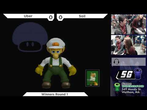 SG 21.11 SSBM - Uber (Luigi) vs. Soil (Fox) - Melee WR1
