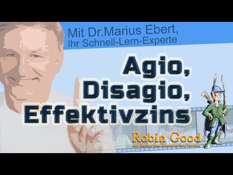 Agio, Disagio, Effektivzins