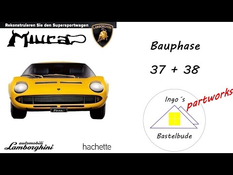 Lamborghini Miura #37 + #38 - Hachette