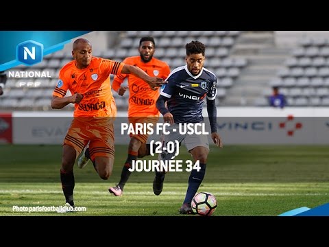 J34 : Paris FC - USCL (2-0), le résumé