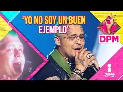 'Yo no soy un buen ejemplo': Nodal rompió en llanto en pleno concierto | De Primera Mano