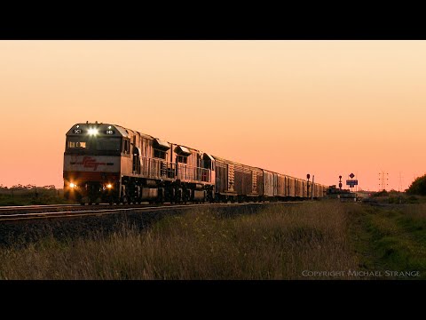 1PM9 SCT Freight Train With Boxcars & Shipping Containers (1/9/2021) - PoathTV Australian Railways