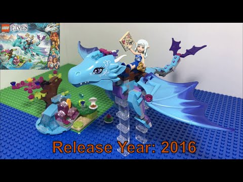 Lego Elves 41172 - The Water Dragon Adventure (2016) - Speed Build and Stop Motion Animation