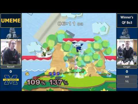 UMeMe 43 - Ginger (Falco) vs Russell (Fox) - WQF