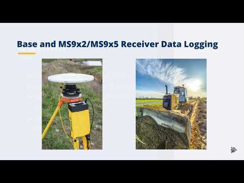 Trimble Earthworks - Troubleshooting: Base and MS9x2 and MS9x5 Data logging