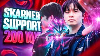 SKARNER JOUER EN SUPPORT HUMILIE LA MEILLEURE TEAM CORÉE?🔥
