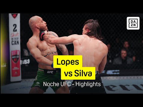 Diego Lopes vs Jean Silva | UFC Night | DAZN Highlights