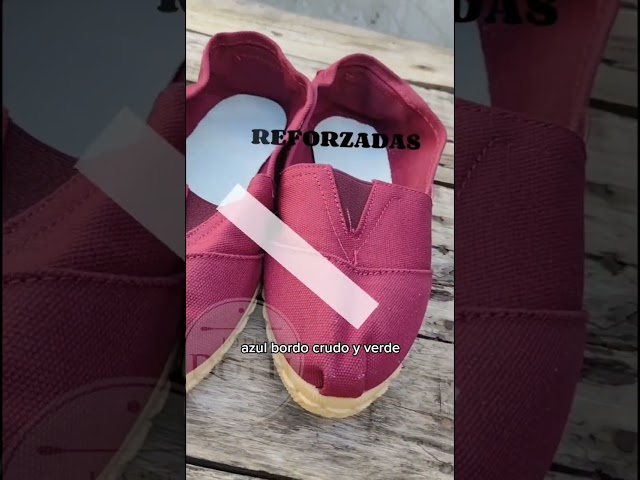 Vídeo relacionado con Alpargatas Clásicas de Lona con Suela de Yute (Negro, Numeric_44)