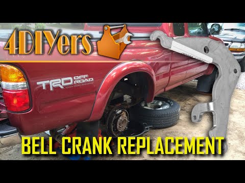 How to: Toyota Tacoma Parking Brake Bell Crank Replacement
