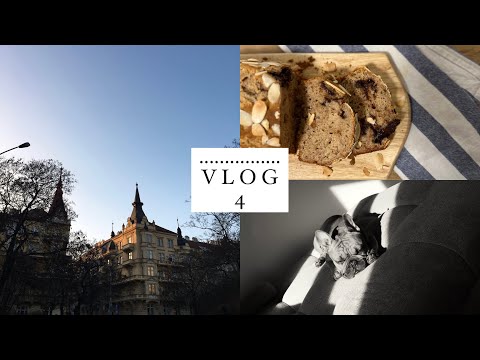 VLOG 4 | Recept na banana bread & pořád si zařizujeme byt 🤍