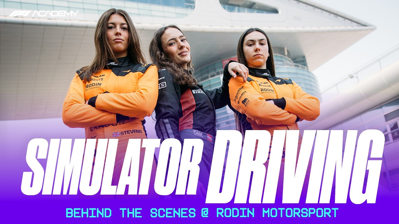 How F1 Academy Drivers Prep for the Track: A Day on the Sim at Rodin Motorsport