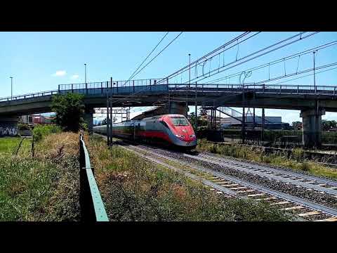 AV Freccia rossa 9542 e Italo 8134  Reggio Calabria - Torino Porta Nuova