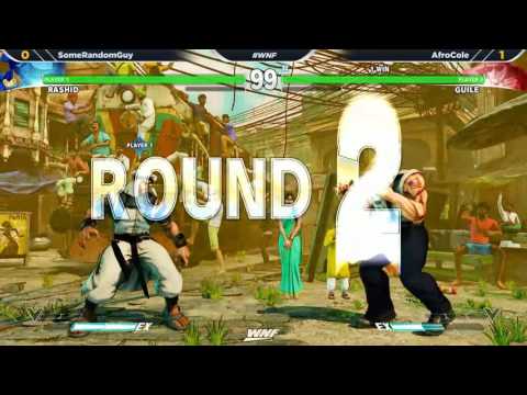 WNF 2.1 SFV - SomeRandomGuy (Rashid) vs AfroCole (Guile)