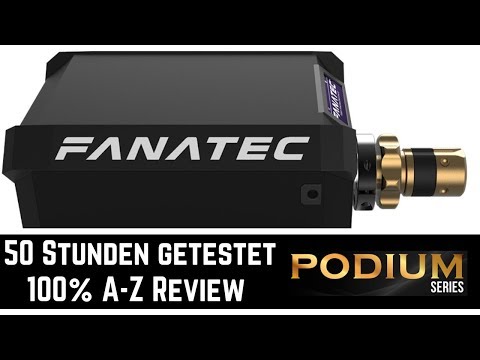 [2/3] Fanatec Podium Wheel Base DD1 im A-Z Review