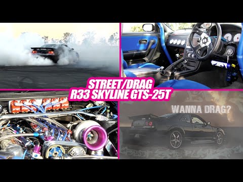 STREET/DRAG R33 GTS-25t "DRAGME" - Throwback to 2006