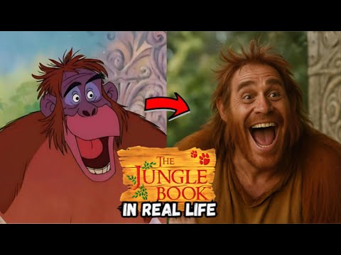 The Jungle Book in REAL LIFE │AI Reimagined Comparison