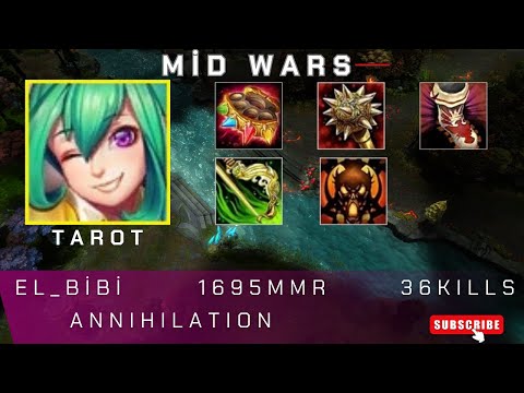 HoN | Mid Wars | Tarot | El_bibi | 1695 MMR