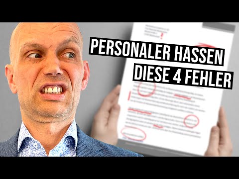 4 Fehler: Deshalb wird deine Bewerbung ignoriert!