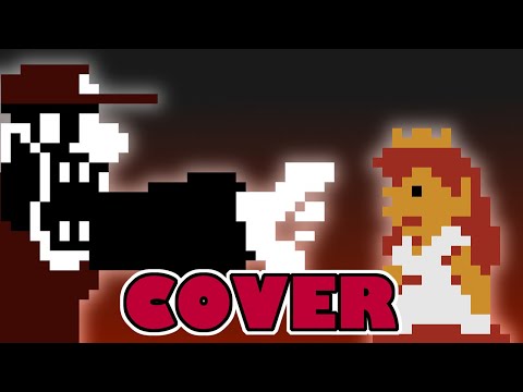 Friday Night Funkin' cover Game Over, but is the Princess Peach vs MX!!