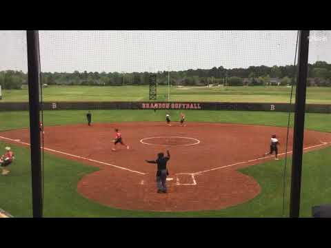 2023 Channing Sarver -  Softball Game Highlights. 3rd, Centerfield and Hitting.