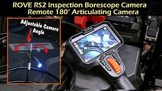 Adjustable Camera Angle Inspection Camera | ROVE RS2 Borescope