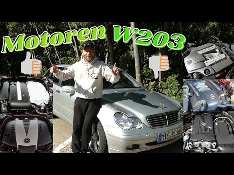 Mercedes W203 C-Klasse Motoren Benziner / Diesel pro & contra | Beratung | MB Youngtimer Parts