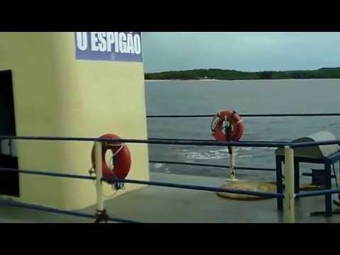 Balsa entre Santa Cruz de Cabrália e Santo André