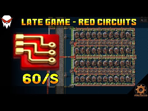 Factorio: Red Circuits T4 Blueprint - Late Game Moduled (Space Age DLC)