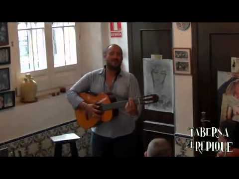 Pasodoble Comparsa, Dioses del Olimpo. Ramoni en Taberna El Repique, Málaga