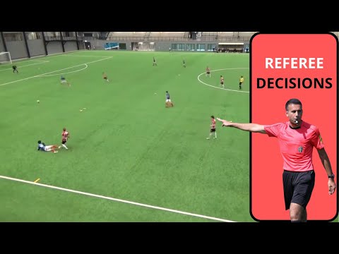 Referee decisions: U-17 (1)