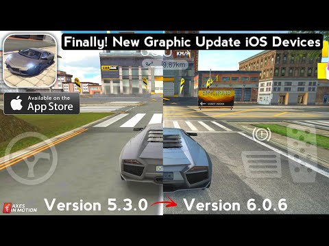 Finally iOS Graphics Update! Extreme Car Driving Simulator Gameplay 2021 (Version 6.0.6)
