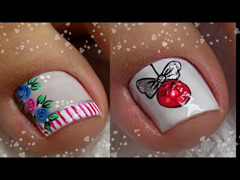 Hermosas IDEAS para DECORAR tus UÑAS DE LOS PIES 🦶 | Nail Art