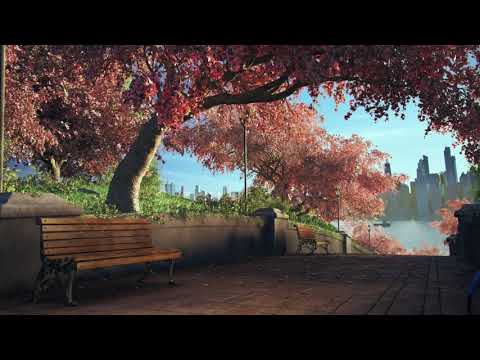 Cozy Autumn Park - Music & Ambience 🍂⛲