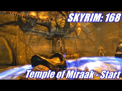 Checkers' Mellow Skyrim Let's Play Part 168 - Temple of Miraak Start