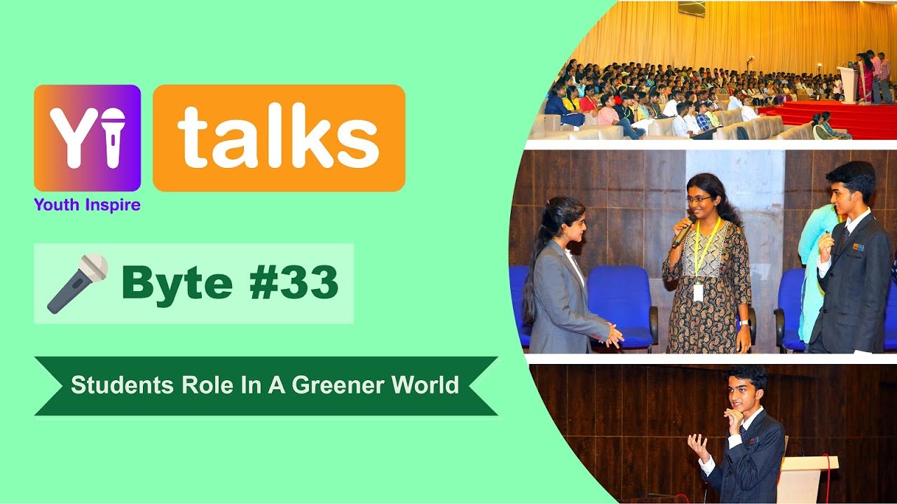 Yi Talks| Environmental and Climate Change Literacy| Saveetha School of Engineering, SIMATS, Chennai