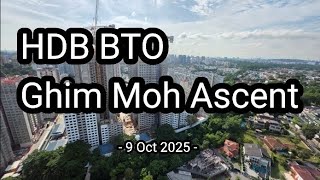 🏗 [9 Oct 2025] Ghim Moh Ascent HDB BTO Construction Progress