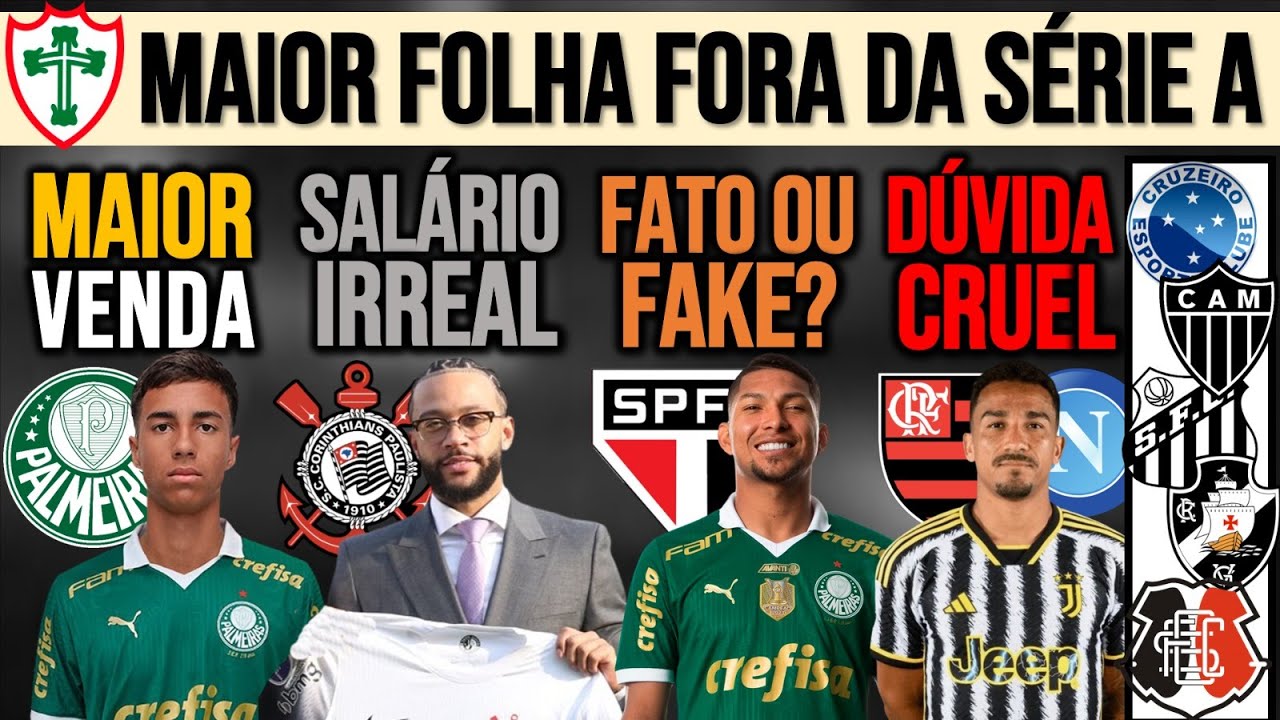 VERDÃO FECHA VENDA! RONY NO SP? MEMPHIS: ATÉ R$ 4,6MI/MÊS! DANILO: FLA OU NAPOLI? ZÊRO, LUSA, GALO+