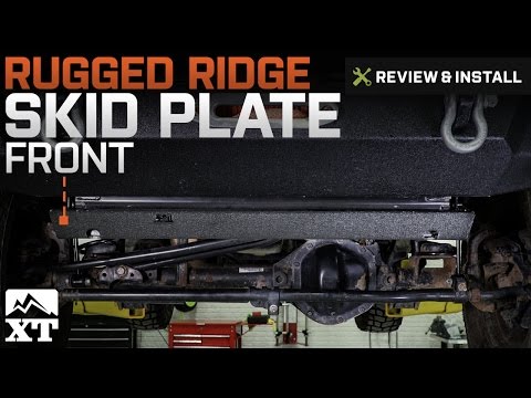 Jeep Wrangler Rugged Ridge Skid Plate Front (2007-2017 JK) Review & Install